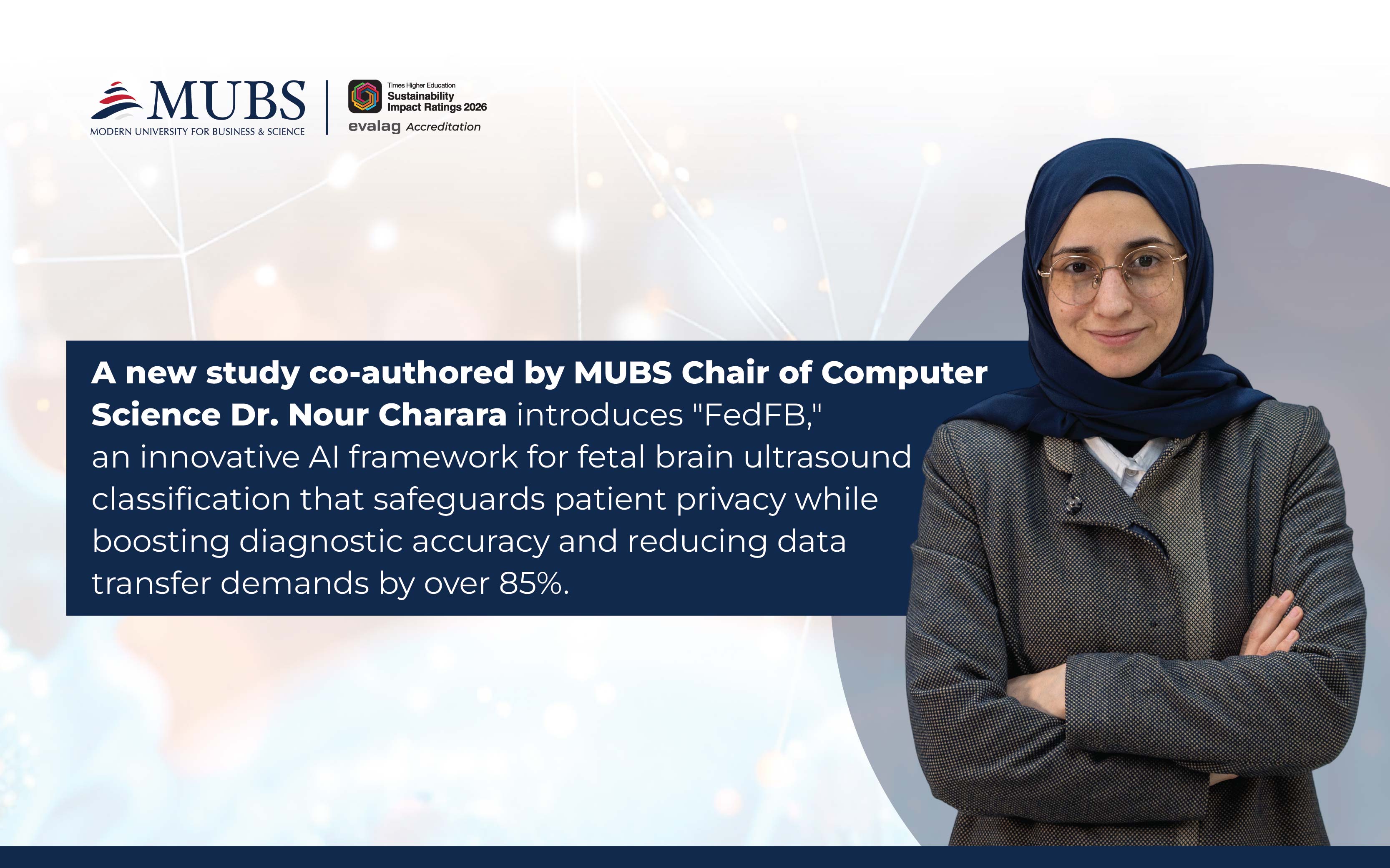 MUBS Computer Science Chair Co-Authors Study Introducing an Advanced AI Framework for Fetal Brain Ultrasound Analysis